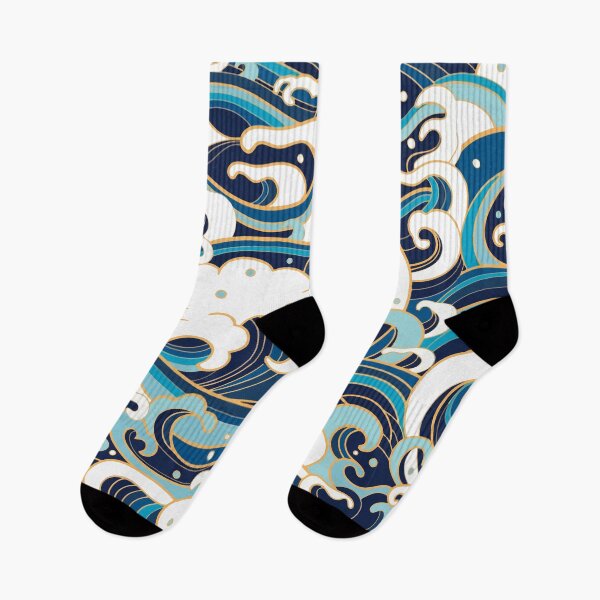 Item preview, pattern of ocean waves designed and sold by zaher97.