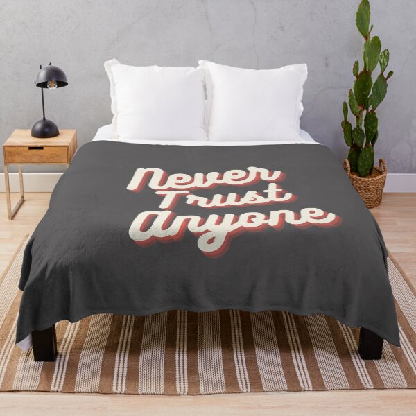 Item preview, Never Trust Anyone | vintage design designed and sold by teez4dayz.