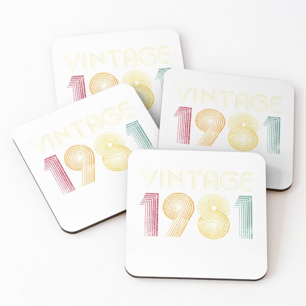 Item preview, Vintage 1981 40th Birthday Retro Men Women 40 Years Old designed and sold by Eliss3Lilly.