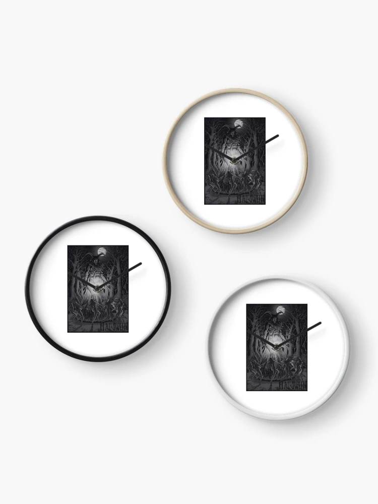 Thumbnail 3 of 4, Clock, Halloween designed and sold by Rondeboy.