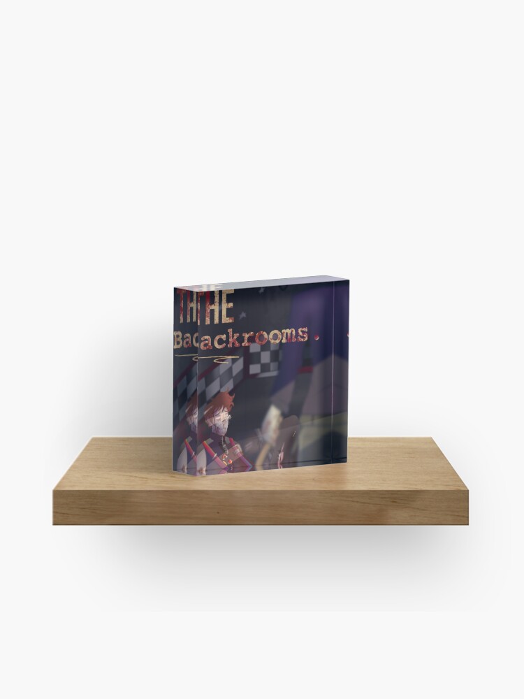 The Backrooms Acrylic Block By I1t9s8m7e Redbubble