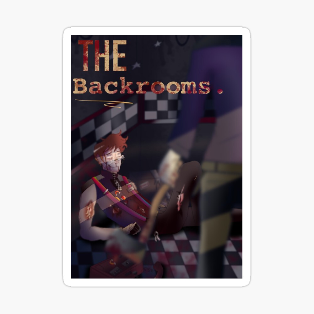 The Backrooms Acrylic Block By I1t9s8m7e Redbubble