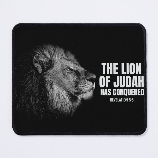 Item preview, Christian Bible verse - The Lion of Judah Has Conquered designed and sold by ChristianLife.