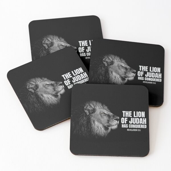 Item preview, Christian Bible verse - The Lion of Judah Has Conquered designed and sold by ChristianLife.