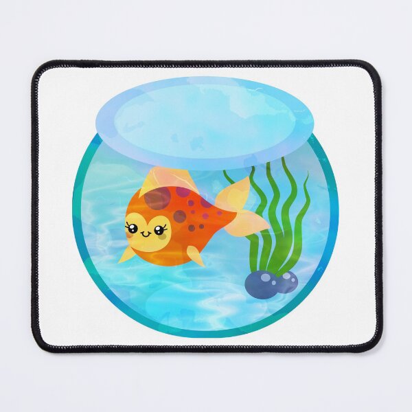 Item preview, Watercolor Ink Kawaii Golden Fish designed and sold by Mechanical-Artt.