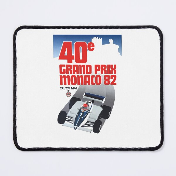 Item preview, 1982 Monaco Grand Prix Racing Poster designed and sold by retrographics.
