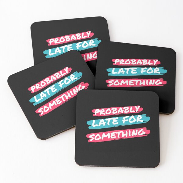 Item preview, probably late for something: funny gift idea for mom designed and sold by dorento07.