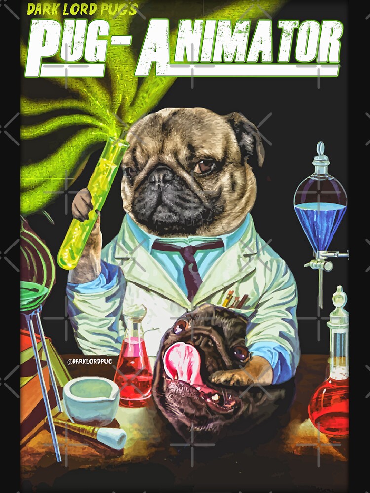PUG-ANIMATOR by darklordpug