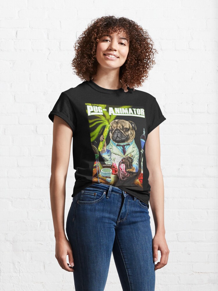 Alternate view of PUG-ANIMATOR Classic T-Shirt