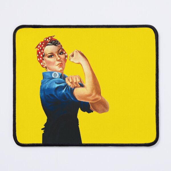 Vintage Rosie the Riveter We Can Do it Sign 8 x 9.5