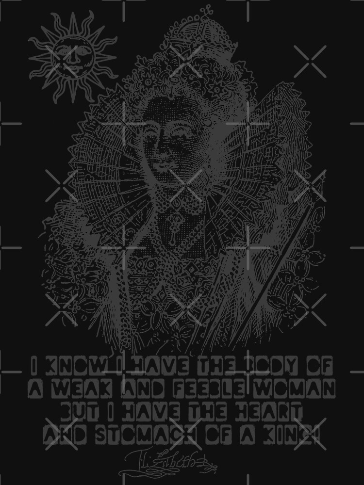 Thumbnail 7 of 7, Essential T-Shirt, Elizabeth I King Quote designed and sold by Styled Vintage.