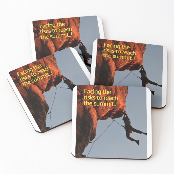 Item preview, FACING THE RISKS TO REACH THE SUMMIT. designed and sold by pirikiti64-.