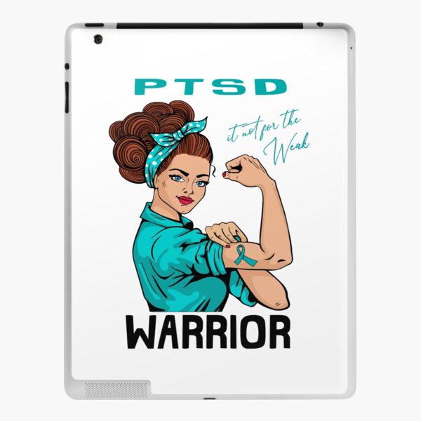 PTSD Warrior It's Not For The Weak iPad Skin