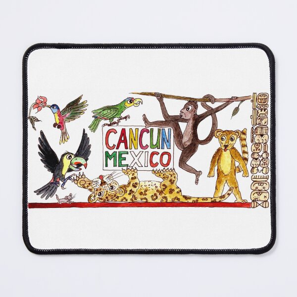 Item preview, Cancun Mexico 07 tropical animals designed and sold by Lacambalam.