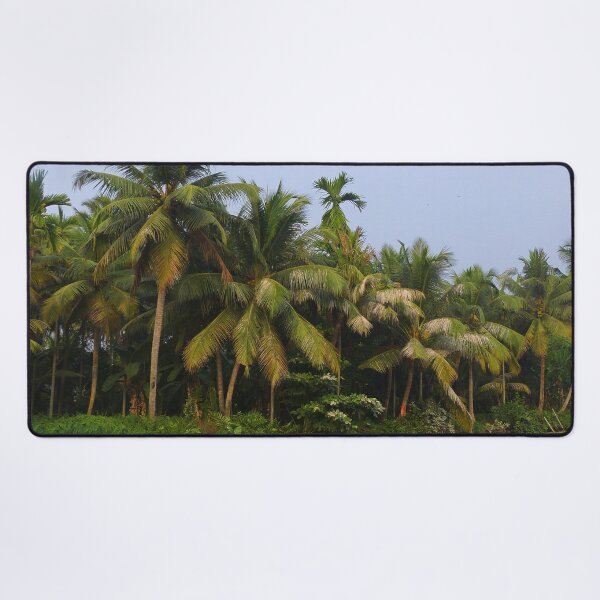 Item preview, Palm Trees River Bank Landscape, Kerala, India designed and sold by worldways.