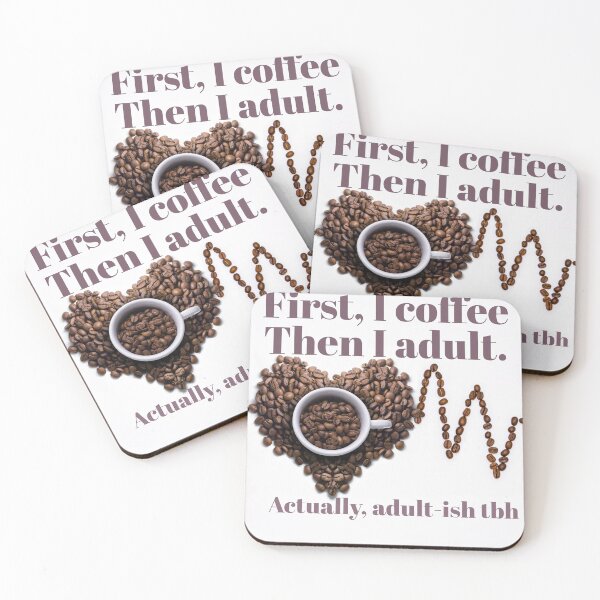 Item preview, First i Coffee designed and sold by Bwaichigo.