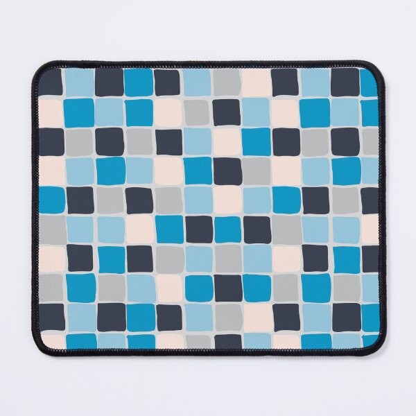 Item preview, Organic Tiles - Teal | Bathroom Décor designed and sold by jesslynnshop.