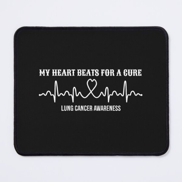 Item preview, Heart Beats Lung Cancer Awareness designed and sold by StarcyWol.