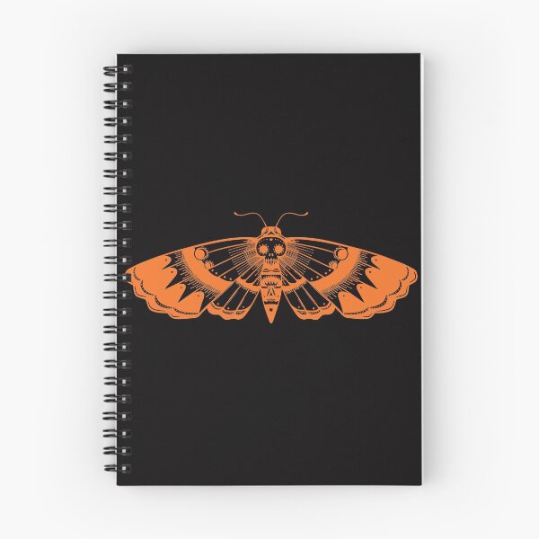 Item preview, Death Skull Moth Line Drawing Design designed and sold by EarthArtDesigns.