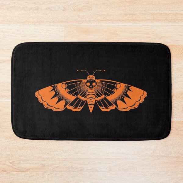 Item preview, Death Skull Moth Line Drawing Design designed and sold by EarthArtDesigns.