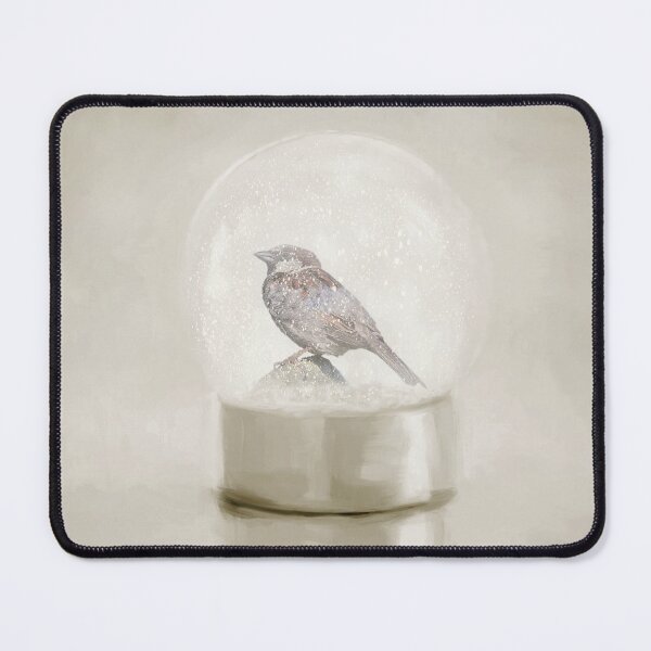 Item preview, Sparrow in a Snow Globe designed and sold by Elisabeth Lucas.