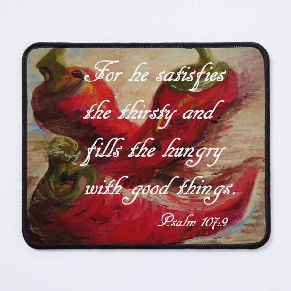 Item preview, He Fills the Hungry designed and sold by EloiseArt.