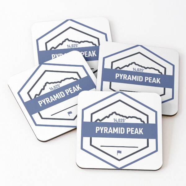 Item preview, 14er Summit Badge - Pyramid Peak designed and sold by lexjincoelho.