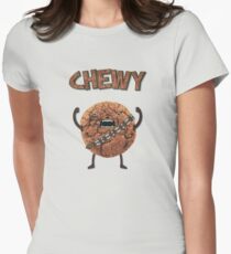 Chewy Chocolate Cookie Wookiee Women's Fitted T-Shirt