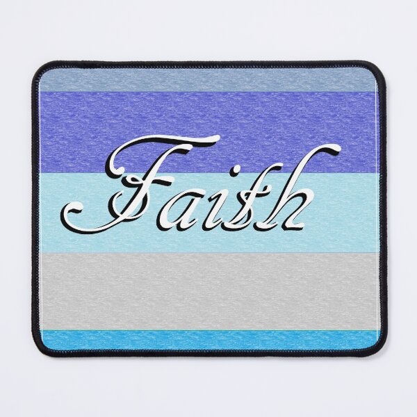 Item preview, FAITH on Blue designed and sold by EloiseArt.