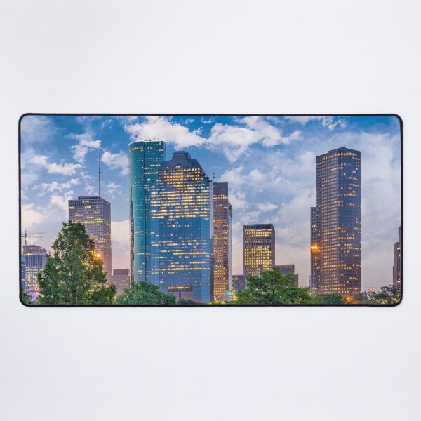 Item preview, Houston Skyline Downtown Sunset Texas designed and sold by Piper-Deals.