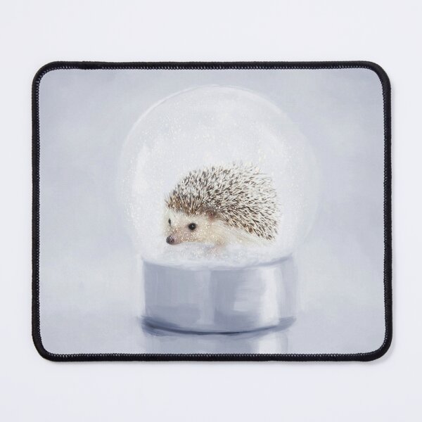 Item preview, Hedgehog in a Snow Globe designed and sold by Elisabeth Lucas.