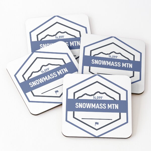 Item preview, 14er Summit Badge - Snowmass Mountain designed and sold by lexjincoelho.