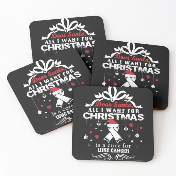 Item preview, Christmas Is A Cure Lung Cancer Awareness designed and sold by StarcyWol.