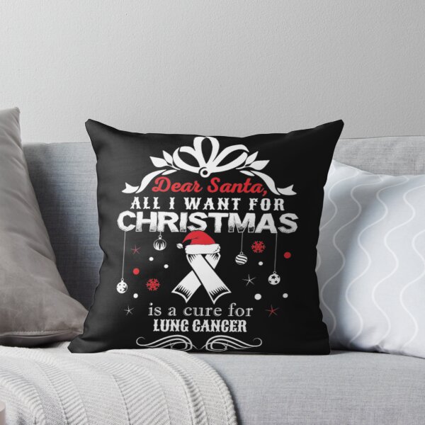 Item preview, Christmas Is A Cure Lung Cancer Awareness designed and sold by StarcyWol.