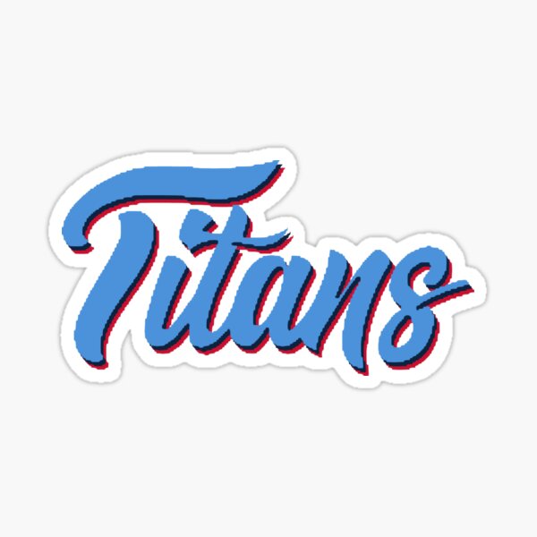 NFL Tennessee Titans Slogan Decal: Buy Online at Best Price in