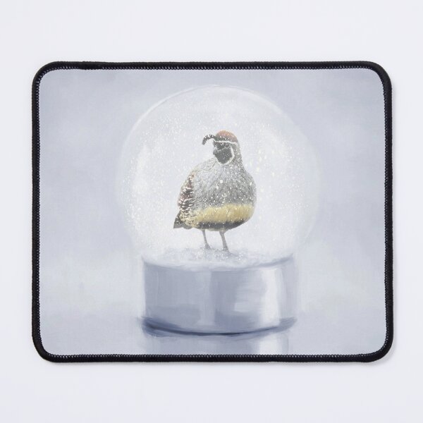 Item preview, Quail in a Snow Globe  designed and sold by Elisabeth Lucas.