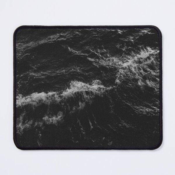 Item preview, Dark Ocean in Black and White designed and sold by Leah Flores.