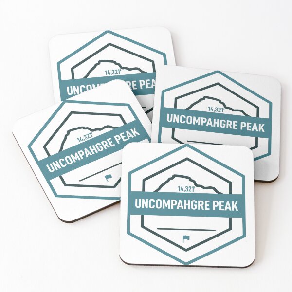 Item preview, 14er Summit Badge - Uncompahgre Peak designed and sold by lexjincoelho.