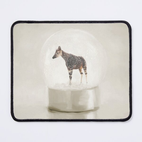 Item preview, Okapi in a Snow Globe designed and sold by Elisabeth Lucas.