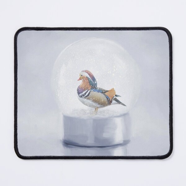 Item preview, Mandarin Duck in a Snow Globe designed and sold by Elisabeth Lucas.