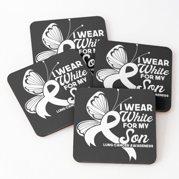 Item preview, Wear White For My Son Lung Cancer Awareness designed and sold by StarcyWol.