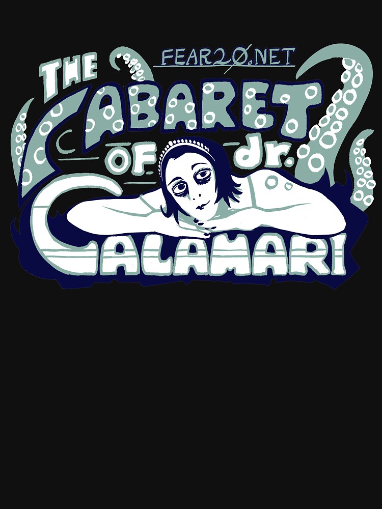 Thumbnail 7 of 7, Classic T-Shirt, The Cabaret of Dr. Calamari designed and sold by Fear20.