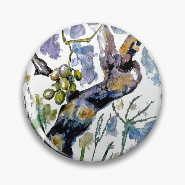 Item preview, Watercolor Grapevine designed and sold by ZenergyElf.