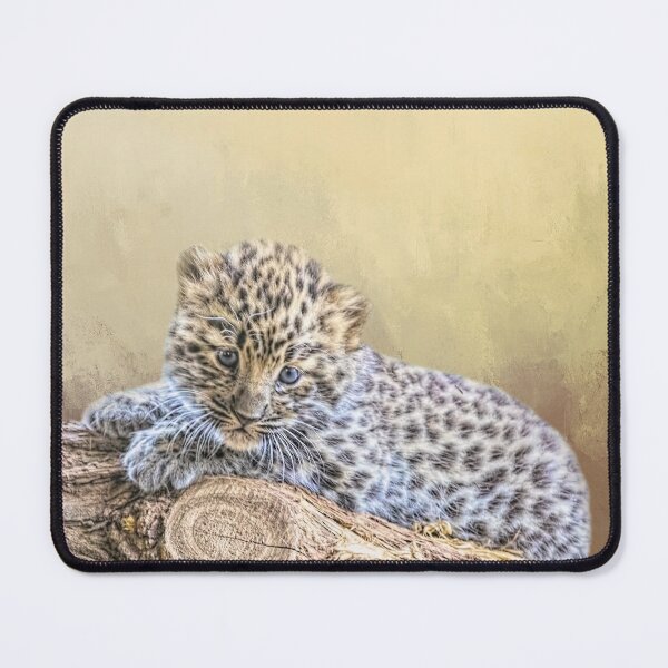 Item preview, Tiny Amur Leopard Cup designed and sold by Elisabeth Lucas.
