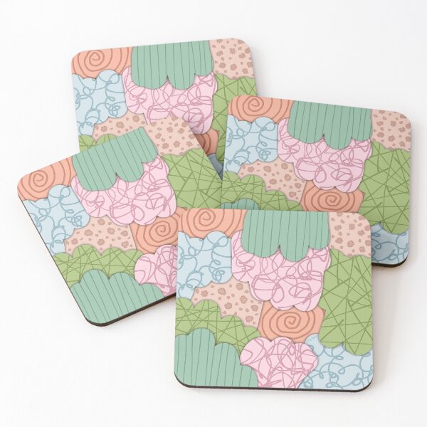 Item preview, Abstract trees and flowers designed and sold by ArteAnnie.