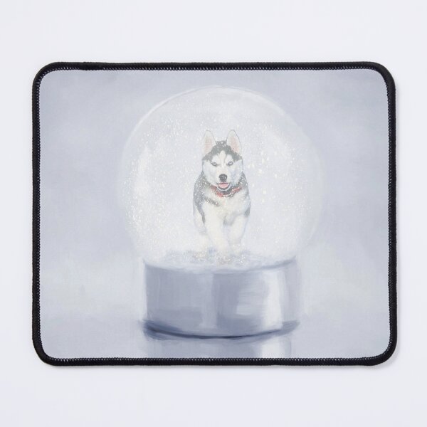Item preview, Husky in a Snow Globe designed and sold by Elisabeth Lucas.