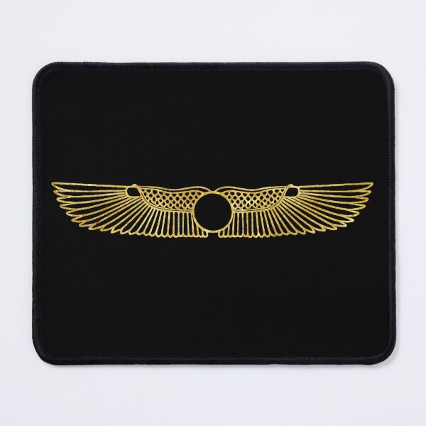 Item preview, Gold winged sundisc (2) (on black) designed and sold by DotorEaon.