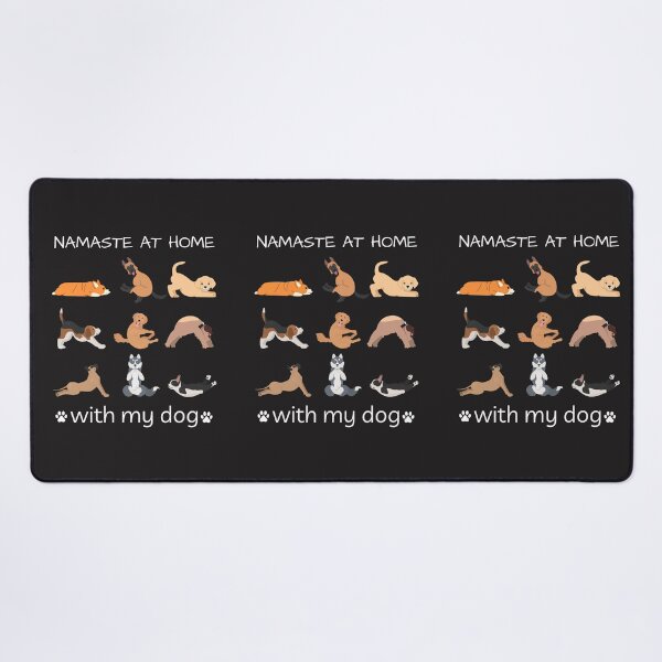 Item preview, Namaste at home with my dog9 designed and sold by Natkopod.