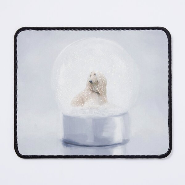 Item preview, Afghan Hound in a Snowglobe designed and sold by Elisabeth Lucas.