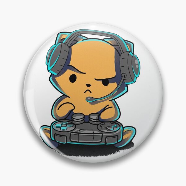 Item preview, Gamer kitty designed and sold by BonsaidoPoh.